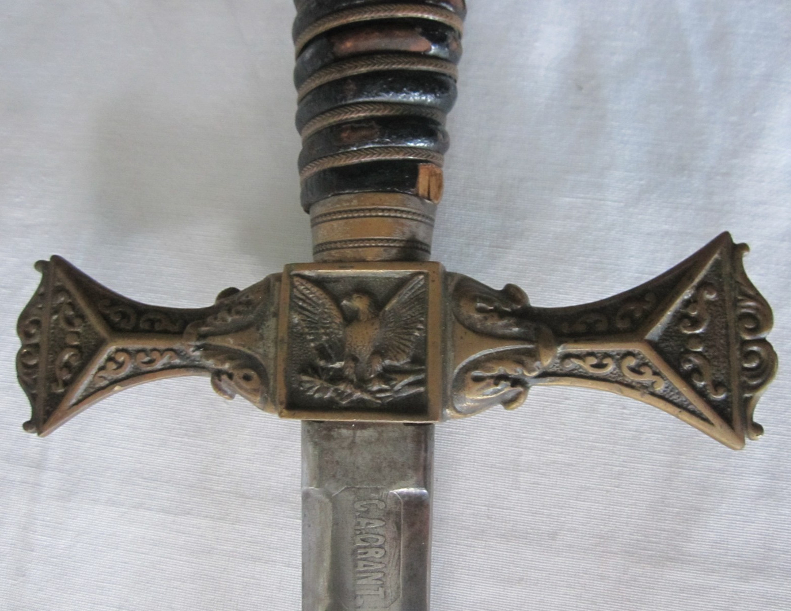 Org Rare P.O.S.A. Patriotic Order Of Sons Of America Sword George Washington