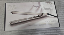 Image of BaByliss Elegance 235 Hair Straightener Ceramic Plates 235°C Adjustable Gold