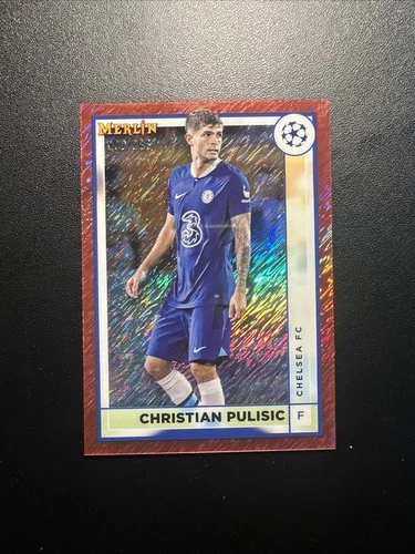 2022-23 Topps Merlin UEFA Club Competitions Christian Pulisic Rose Gold /299 #37