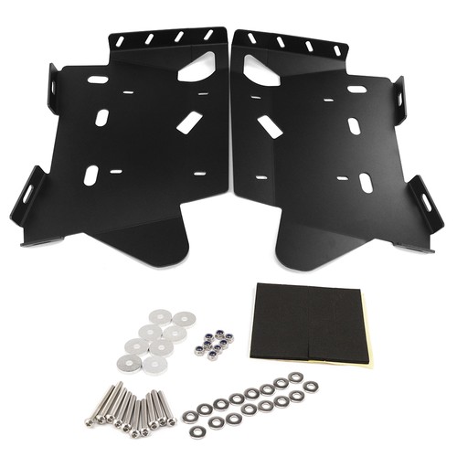 Fit For Yamaha Kodiak 450 2018-2025 Motorcycle Aluminum Footwell Skid Plates - Picture 8 of 15