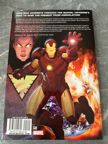 The Iron Age by Rob Williams (2011, Marvel Hardcover) - Ironman Luke Cage X-men - Picture 2 of 12