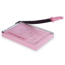Guillotine Paper Cutter, Heavy Duty 12-Sheet Capacity Trimmer for Cardstock, ...