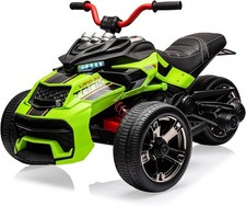 12V Electric Ride On Truck Dual Motors 7 MPH 7Ah Battery Suspension EVA Tires