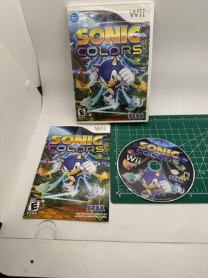 Sonic The Hedgehog Sonic Colors (With Manual) 2010 Complete