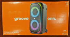 Onn Groove Large Party Speaker Gen. 2 Wireless with LED Lighting ipx4