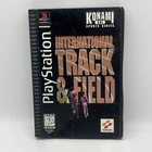 Sony PlayStation PS1 International Track & Field Konami Long Box Complete TESTED