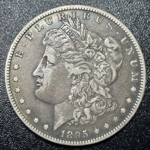 1895-O Morgan Silver Dollar Choice VF+ Very Fine Key Date Original Surfaces