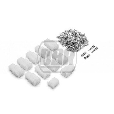KFZ Elektro Steckverbinder Stecker 2,8 mm 6 Pin Stecker Buchse Terminal Set Draht