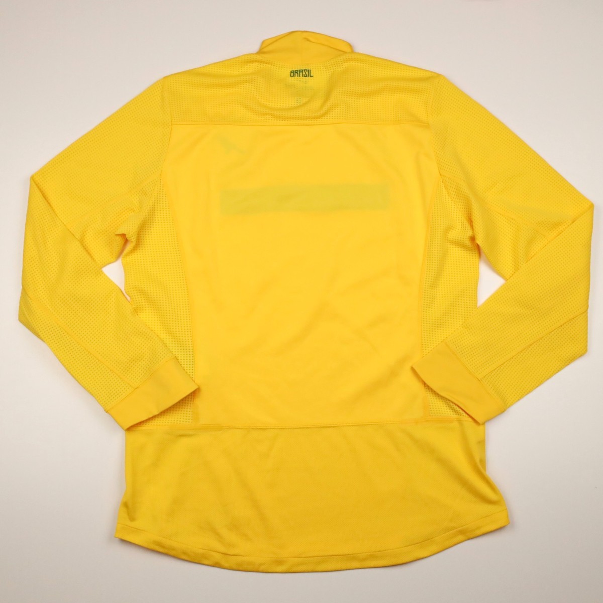 Brazil 2011/12 Home Long Sleeve Player Jersey Nike Dri-Fit Men's