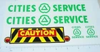 Marx Powerhouse Cities Service Wrecker Sticker Set MX-011