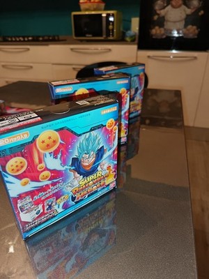3x Super Dragon Ball Heroes Extra Booster Pack 4 - Factory Sealed Boxes Japan