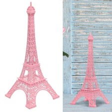 Ornements Maquette Tour Eiffel Rose Parfait pour Décoration Bureau et Maison