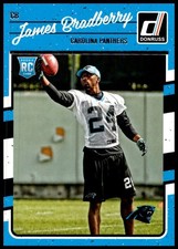 2016 James Bradberry Rookie Panini Donruss Football RC #319 Carolina Panthers