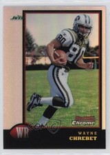 1998 Bowman Chrome Refractor Wayne Chrebet #42 i6j