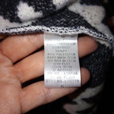 Main Strip Western Aztec ladies jacket with feau leather trim