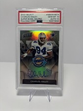 Panini 2022 Select Charles Haley Super Bowl XXVIII Prizm Autographed Card SBXXV…