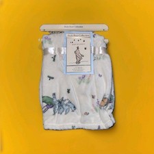 Disney Winnie the Pooh Bear Collection  Friends Soft Plush Baby Blanket 30x40in