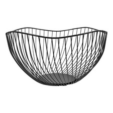 Wire Basket Bread Serving Bowl for Table Dining Centerpiece Decor