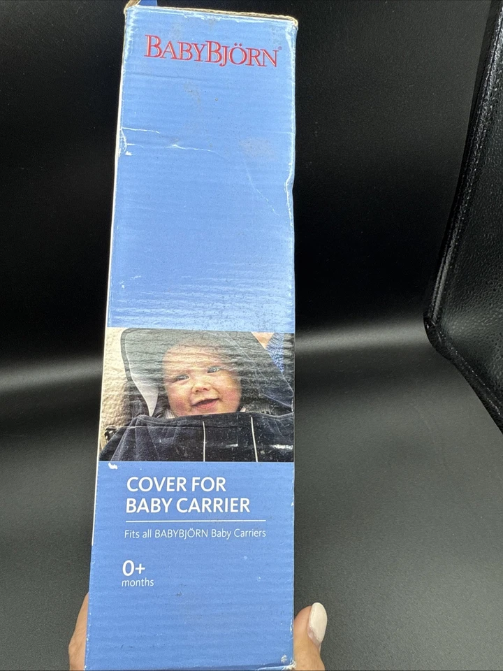 Чехол Baby Bjorn для передней переноски ребенка одеяло для холодной погоды черный - Изображение 2 из 4