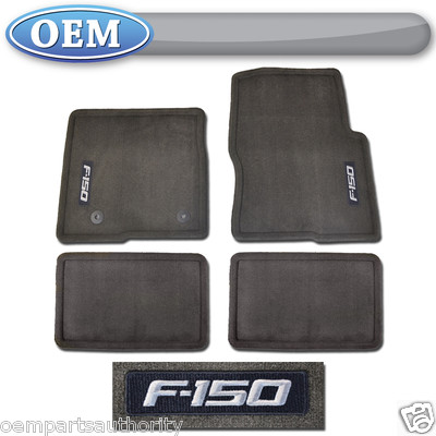 Oem New 2012 2014 Ford F 150 Super Cab Carpet Floor Mats Espresso