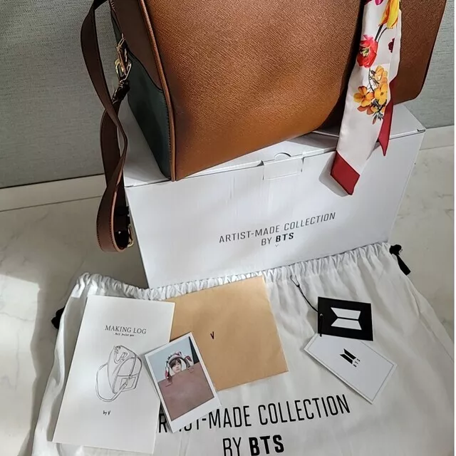 ARTIST MADE COLLECTION - V TAEHYUNG MUTE BOSTON BAG – K-STAR