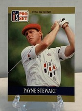 Payne Stewart 1990 PGA Golf Pro Set Card #20