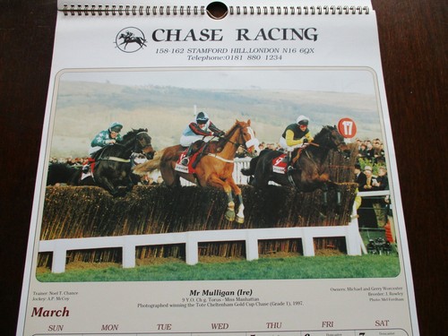 Horse racing calendar for 1998 - Picture 3 of 10