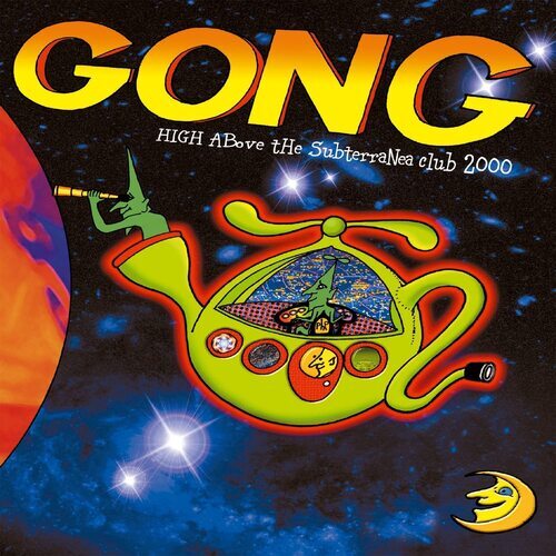 Gong : High Above the Subterranea Club 2000 CD Album with DVD 2 discs (2023)
