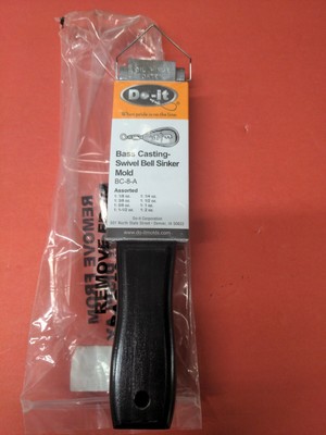 DO IT SINKER MOLD BASS CASTING ASSORTED SIZES BC-8-A SHIP NEXT DAY