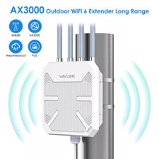 AC1200 AX1800/AX3000 WiFi 6 Range Extender Dual-Band Outdoor Repeater Amplifier