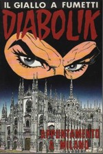 Fumetto albetto fuori serie DIABOLIK APPUNTAMENTO A MILANO COMICONVENTION '92