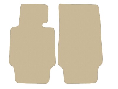 Vorne Fußmatten Velour Beige für BMW Z8 E52 2000-2003 14xRand