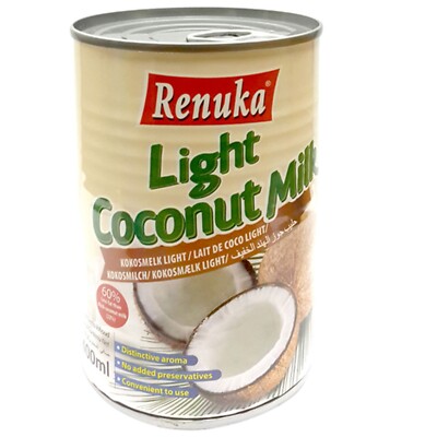 400ml Kokosnussmilch Kokosmilch Kokosnuss Milch Coconut Milk Light Renuka