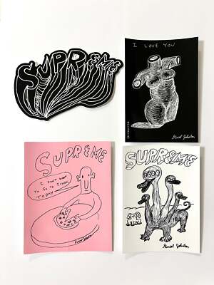 2015 Supreme Daniel Johnston sticker set | eBay