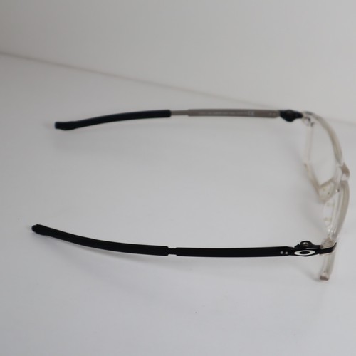 Oakley Eyewear Pitchman Clear OX8050-0257 Eyeglasses Frames 53-28-140mm READ - 第 5/13 張圖片