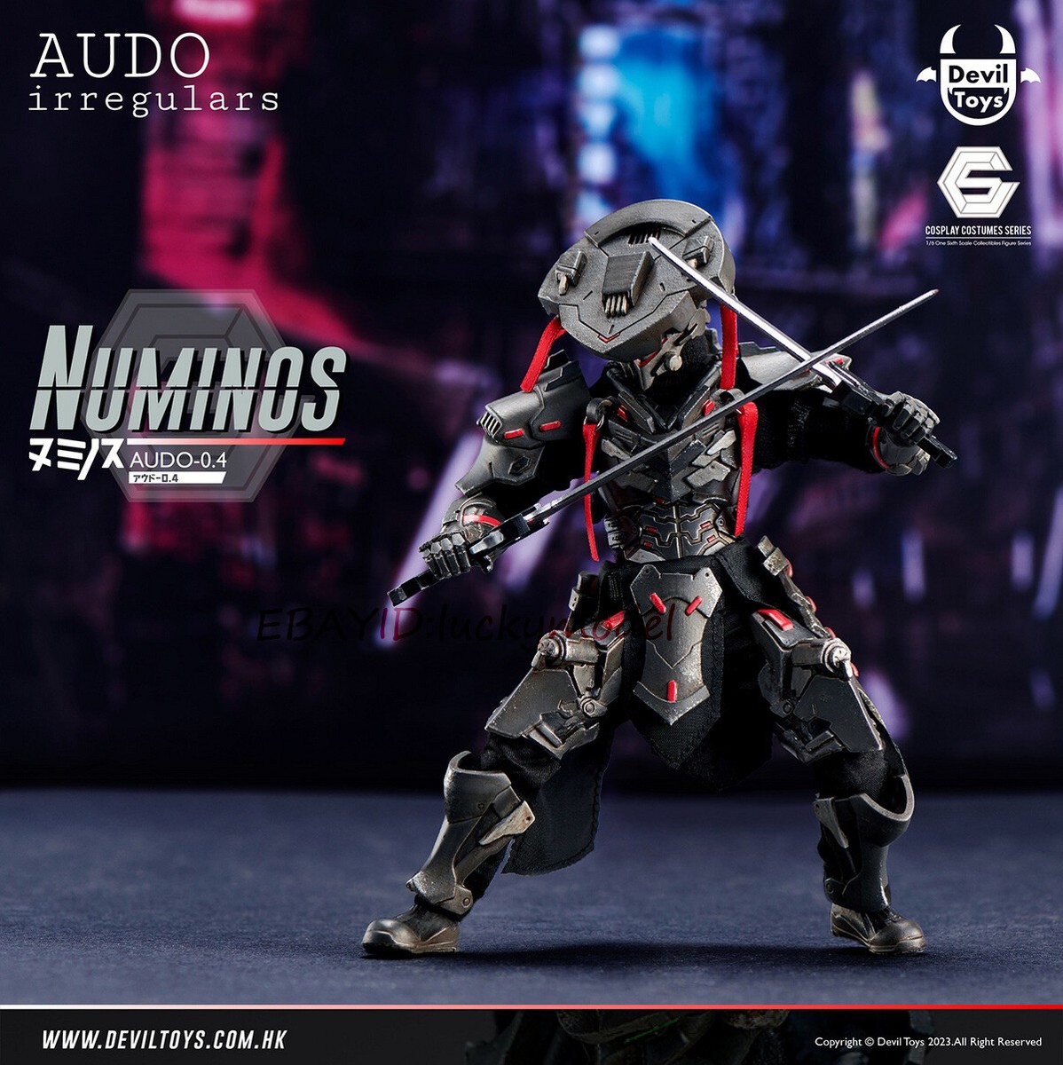Devil Toys 1/12 Numinos Science Fiction Swordsman AU002 Action