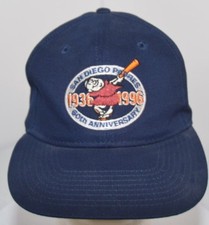 VTG EUC San Diego Padres 60th Anniversary 1996 Baseball SnapBack Hat Cap