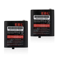 Ebl 3.6v 700mah Two-way Radio Rechargeable Battery For Motorola 53615 M53615 Keb Ebl 3.6v 700mah Two-way Radio Rechargeable Battery For Motorola 53615 M53615 Keb