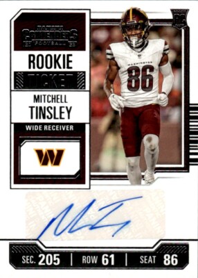 Mitchell304S ミッチェル 2023 Panini Contenders #304 Mitchell Tinsley Rookie