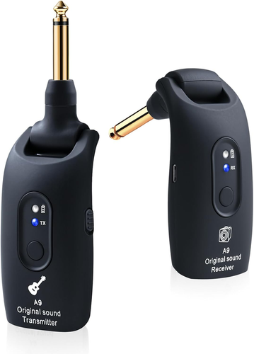 2.4Ghz Wireless Guitar System Rechargeable Audio Wireless Transmitter Receiver f