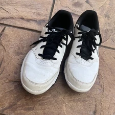 Nike Golf Durasport 4  Men's Size 9 W Wide White Soft Spikes Shoes 844551-100