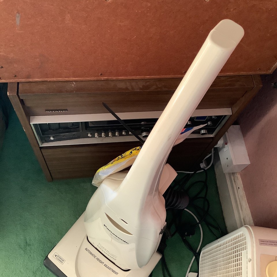 Panasonic MCUG302 White Corded Bagged Super Lightweight Upright Vacuum