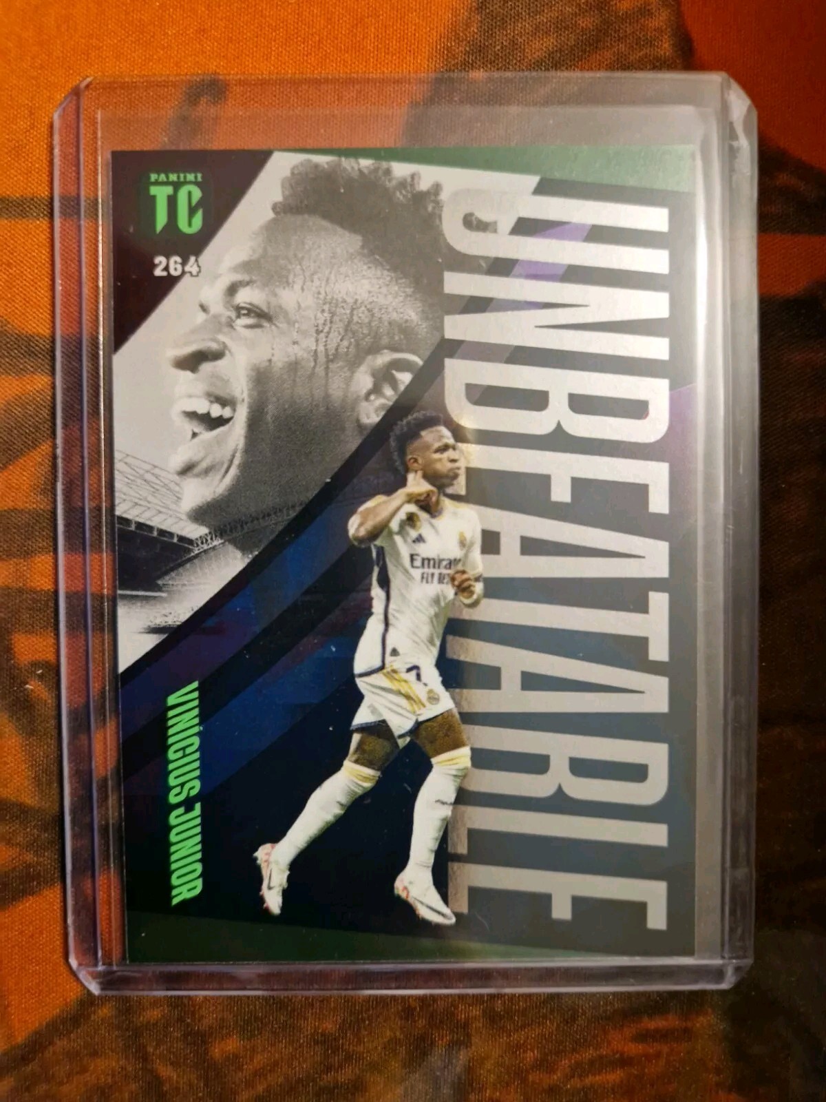 VINICIUS Jr. 2024 Panini FIFA TOP CLASS Collection UNBEATABLE #264 Green Light