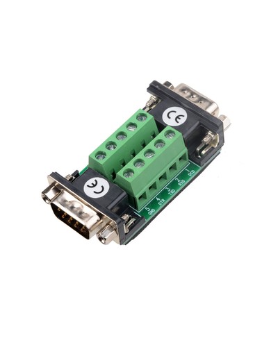 DB9 Terminal D-SUB DB9 Buchse/Stecker RS232 RS485 CAN RS422 mit DB9 - Picture 6 of 10