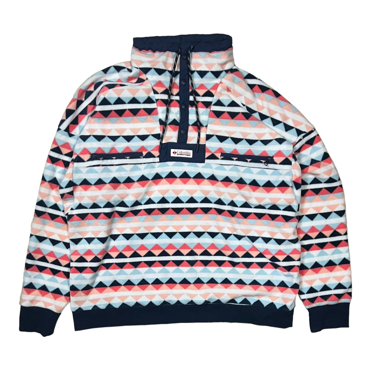 Kith X Columbia Powder Keg Fleece Exploration Pullover SS18 Men s Size XL
