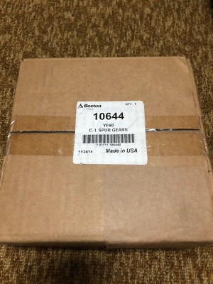 #ad #ad Boston Gear 10644 YF60 DIAMETRAL PITCH: 10 D.P. TEETH: 60 PRESSURE ANGLE: 20 DEG $141.40