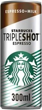 Starbucks Tripleshot Espresso Iced Coffee Can - 300ml (Pack 12)