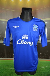 Everton Umbro Home Football Shirt Xxl Jersey Top Trikot Blue Mens Maglia Ebay