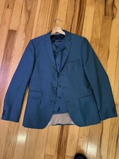 Teal Beautiful Mod Mohair Madcap England Suit Men Pay Attention To Size G2U