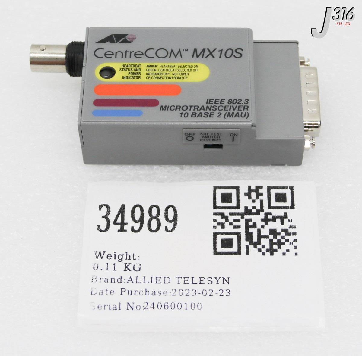 のん 34989 ALLIED TELESYN MICROTRANSCEIVER AT-MX10S | eBay